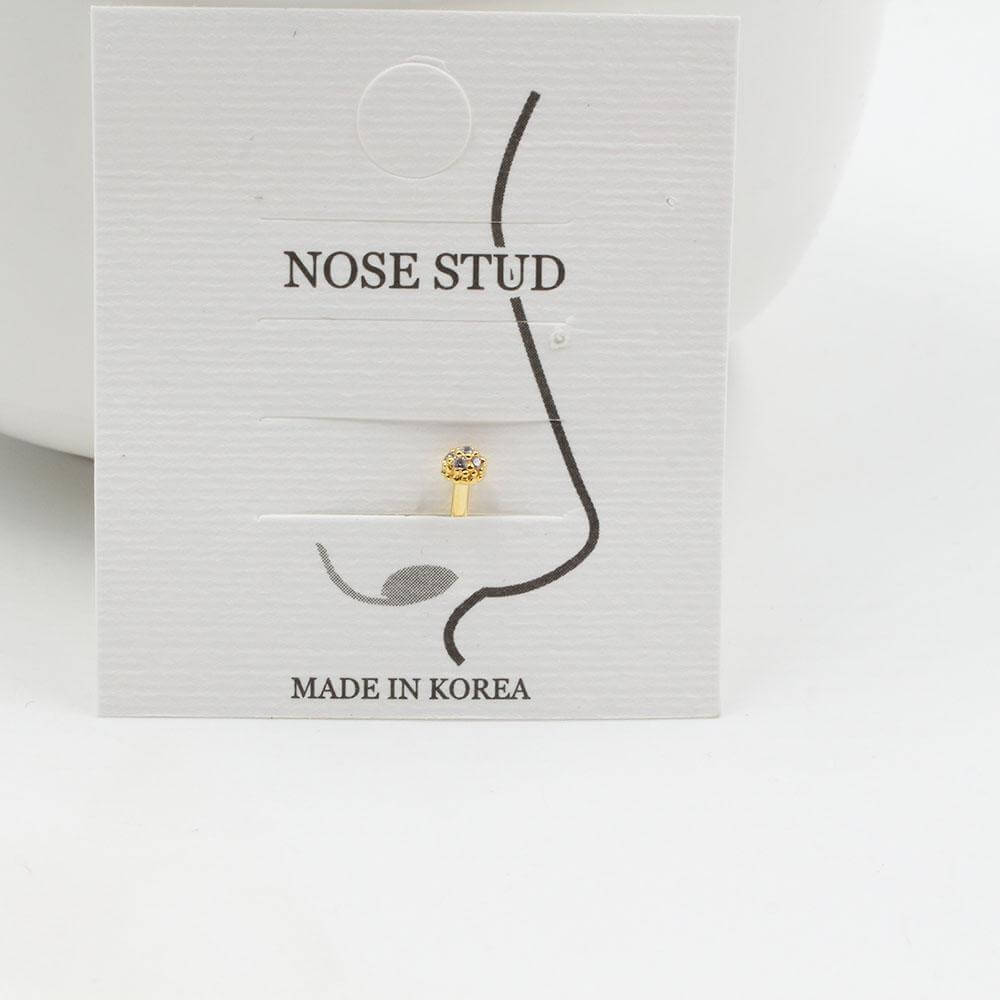 زمام كوري مدبب كريستال زمام متوفر 2 لون ذهبي