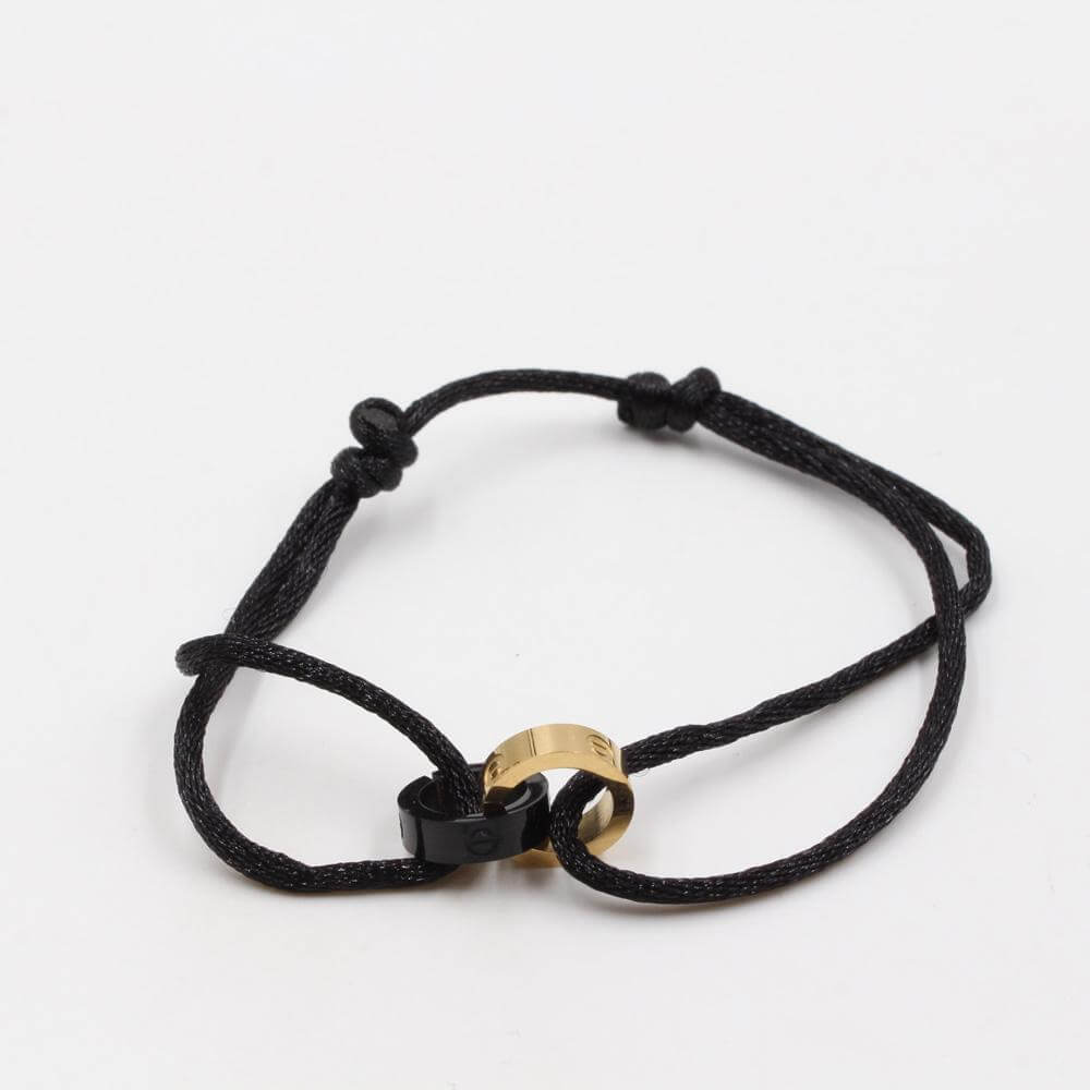 اسواره كارتير ستيل خيط الجديده اسواره متوفر 16 لون اسود ذهبي