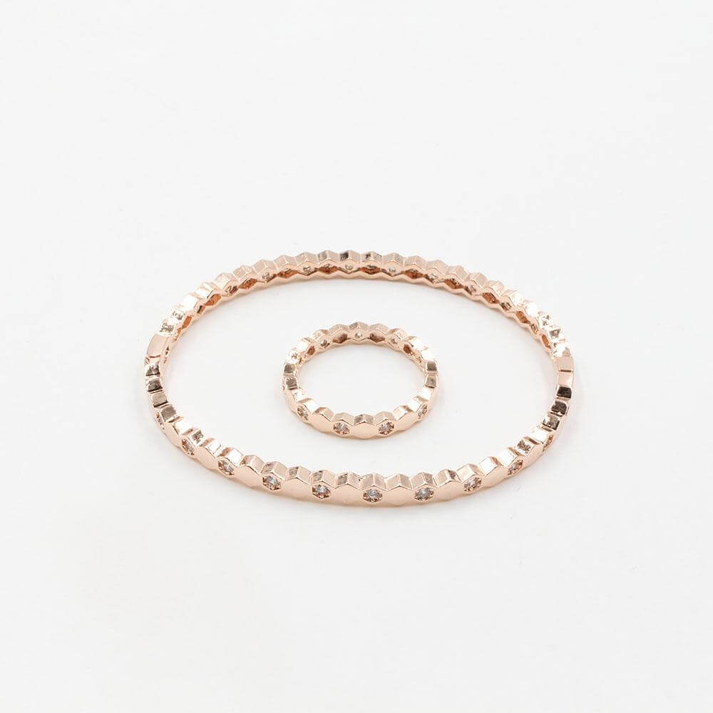 اسواره وخاتم شومية زركون اسواره chaumet نحاسي 7