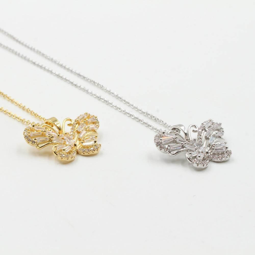 سلسال فراشه زركون سلسال متوفر 2 لون