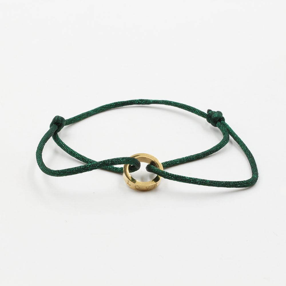اسواره كارتير خيط love اسواره CARTIER اخضر ذهبي
