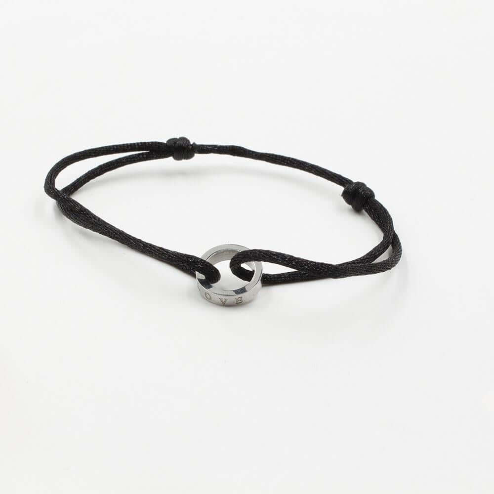 اسواره كارتير خيط love اسواره CARTIER اسود فضي