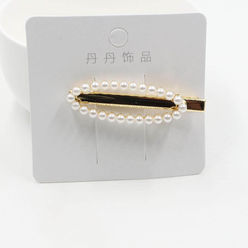 اكسسوارات للشعر لولو بيضاوي اكسسوارات شعر متوفر 1 لون ذهبي