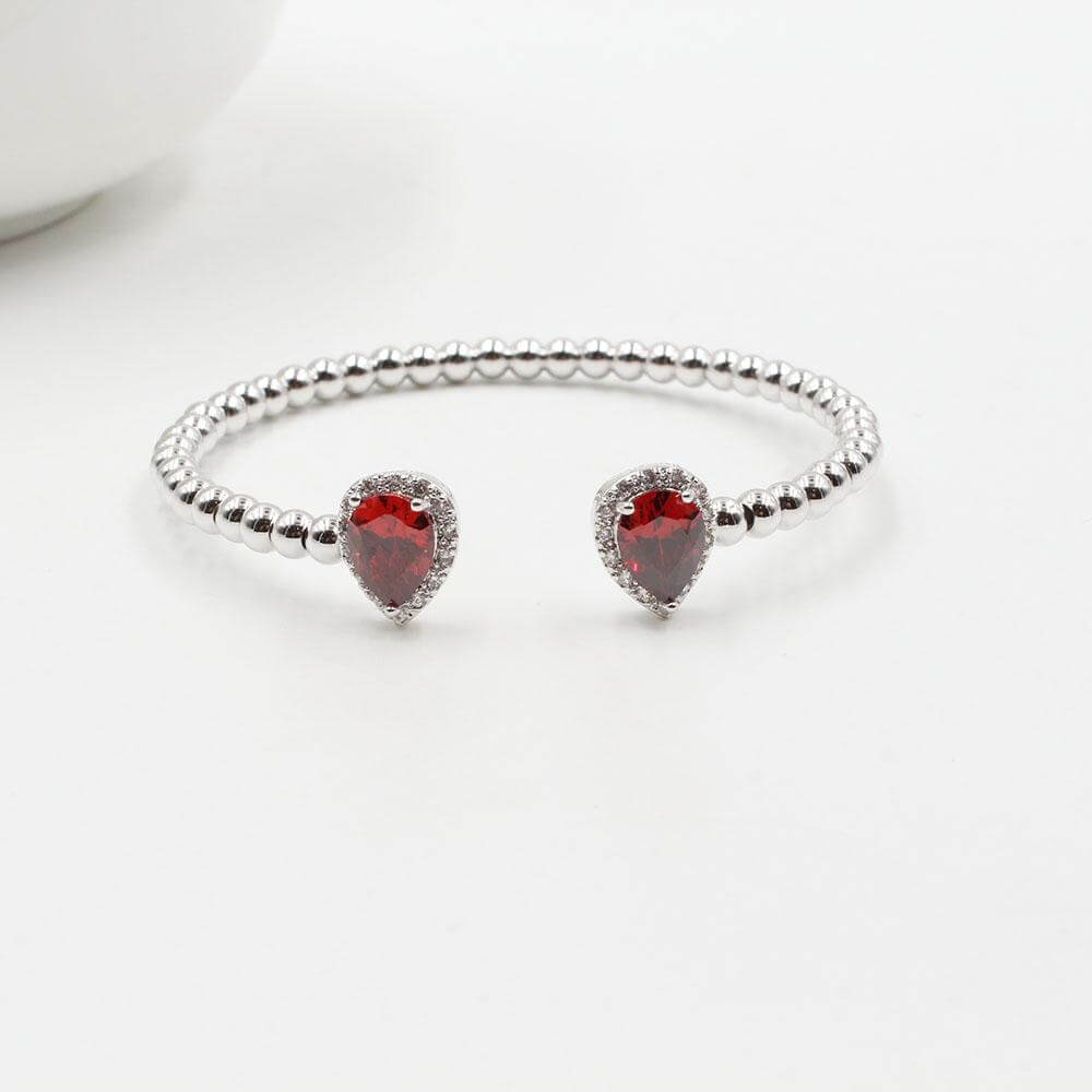 اسواره دمعه بانقل اسواره متوفر 12 لون احمر فضي