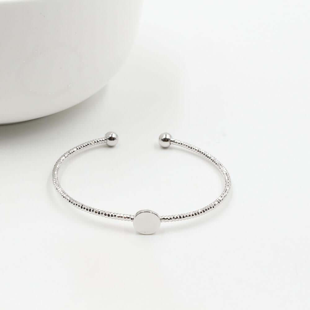 اسوارة ناعمة بانقل اسواره متوفر 2 لون فضي