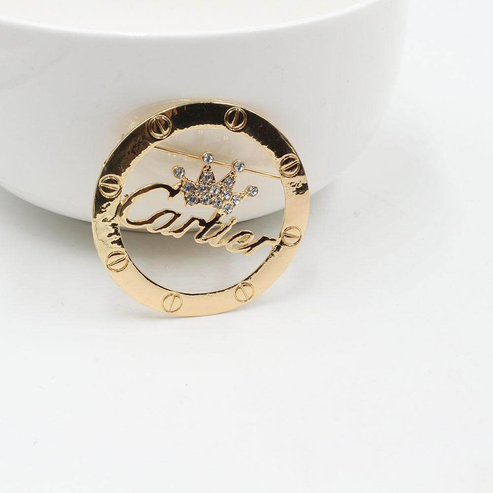 بروش كارتير بروش CARTIER ذهبي