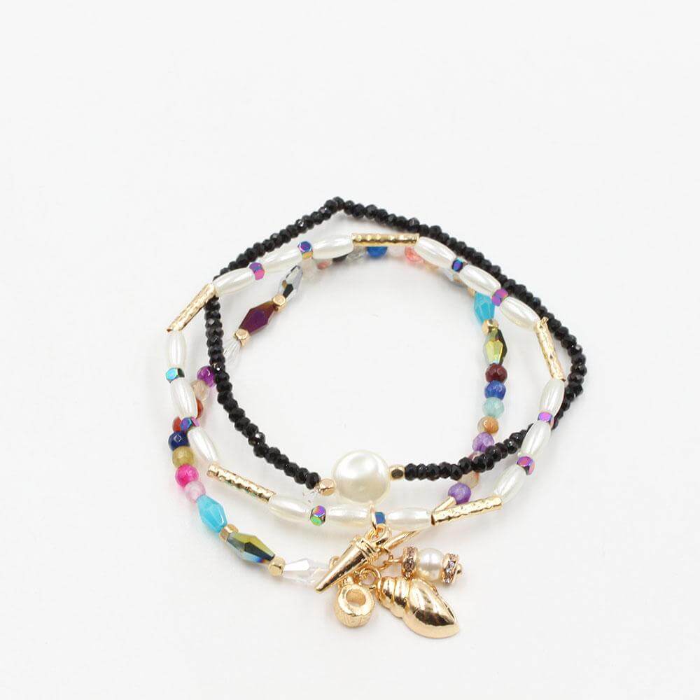 اساور ملونه خرز اسواره متوفر 1 لون