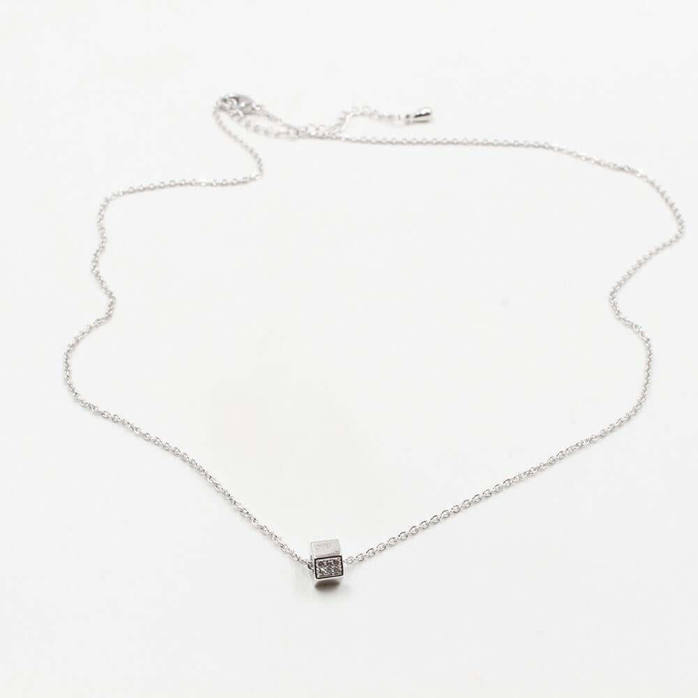 سلسال شوميه ناعم زركون سلسال chaumet فضي