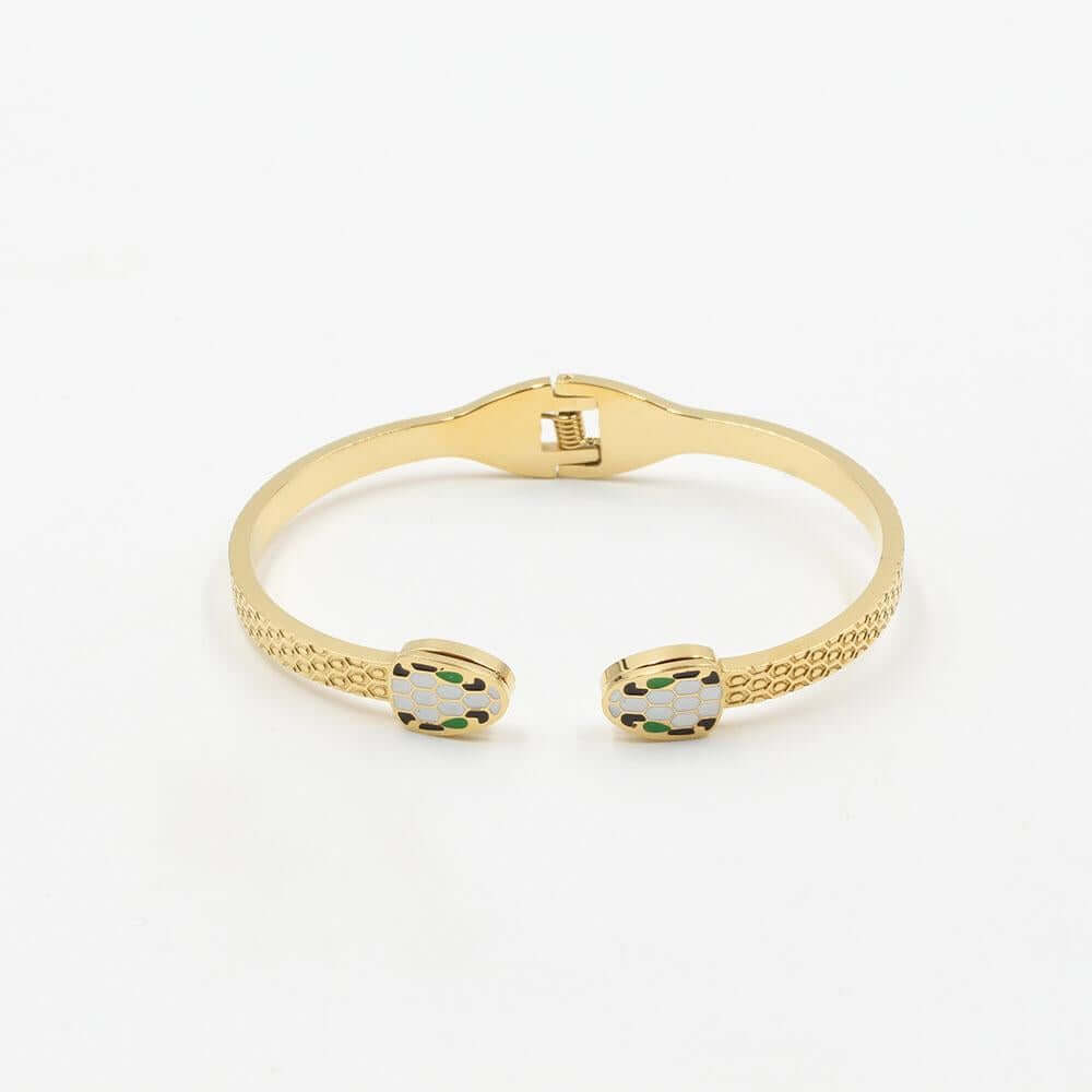 اسواره بولقري ستنلس ستيل اسواره متوفر 2 لون ذهبي