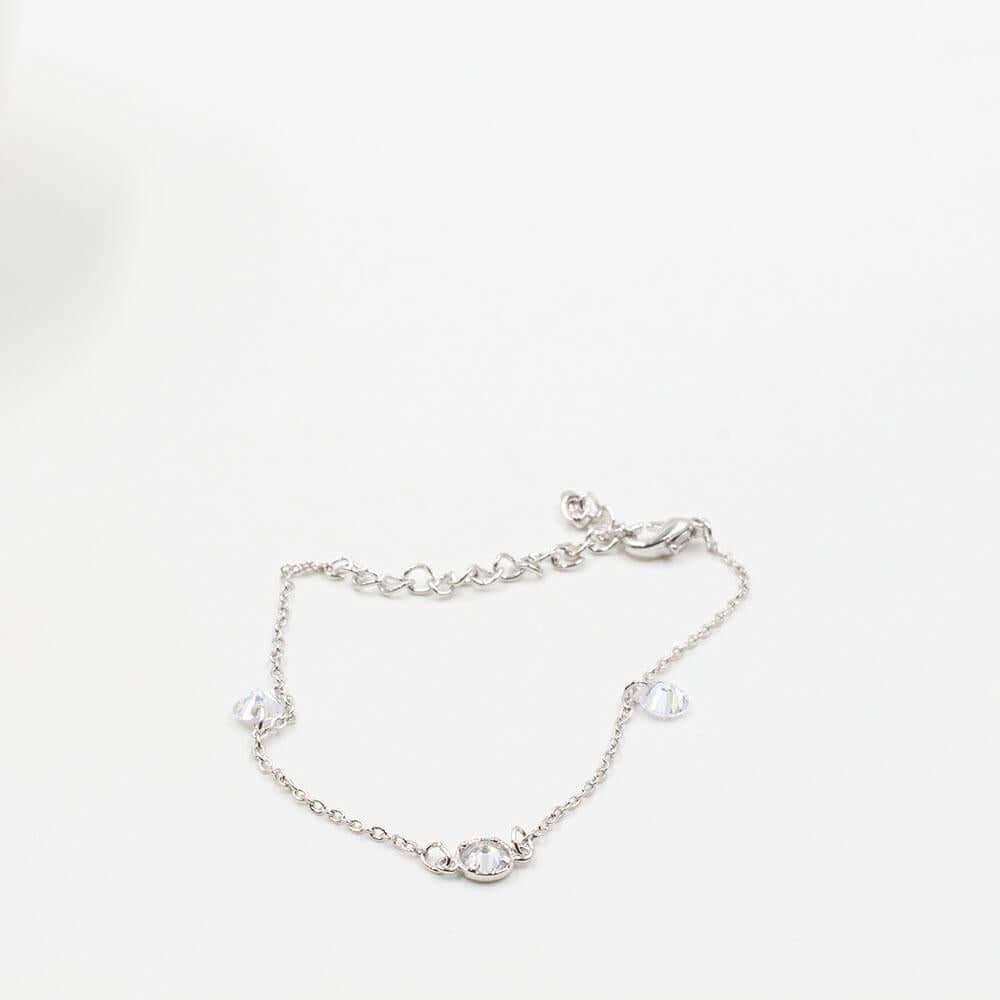 اسوارة ستونز كوريه اسواره متوفر 2 لون فضي