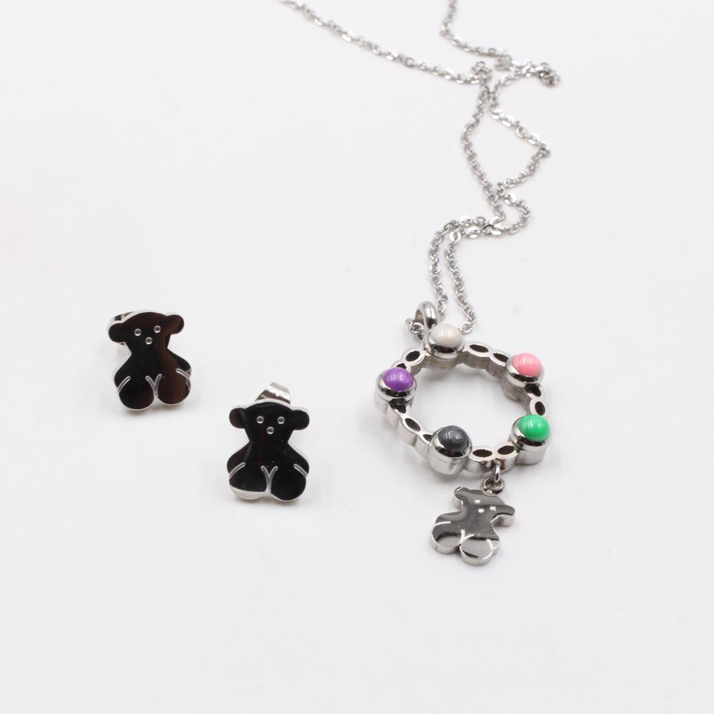 طقم توس ملون اطقم دبدوب ملون فضي