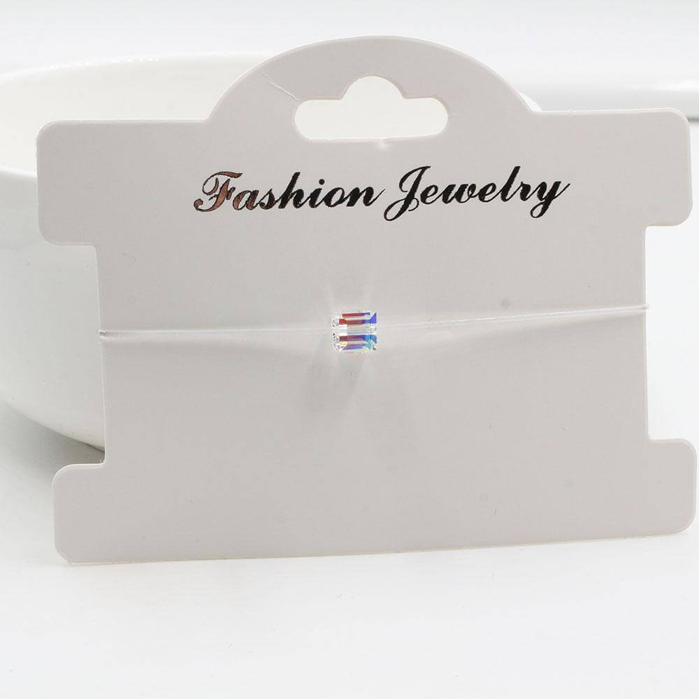 اسواره شفاف كيوبك سوارفسكي اسواره متوفر 1 لون