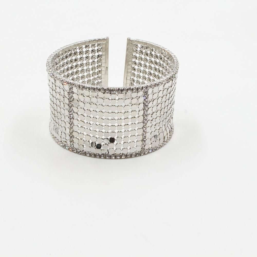 اسواره بانقل عريضه ميتال اسواره متوفر 2 لون فضي