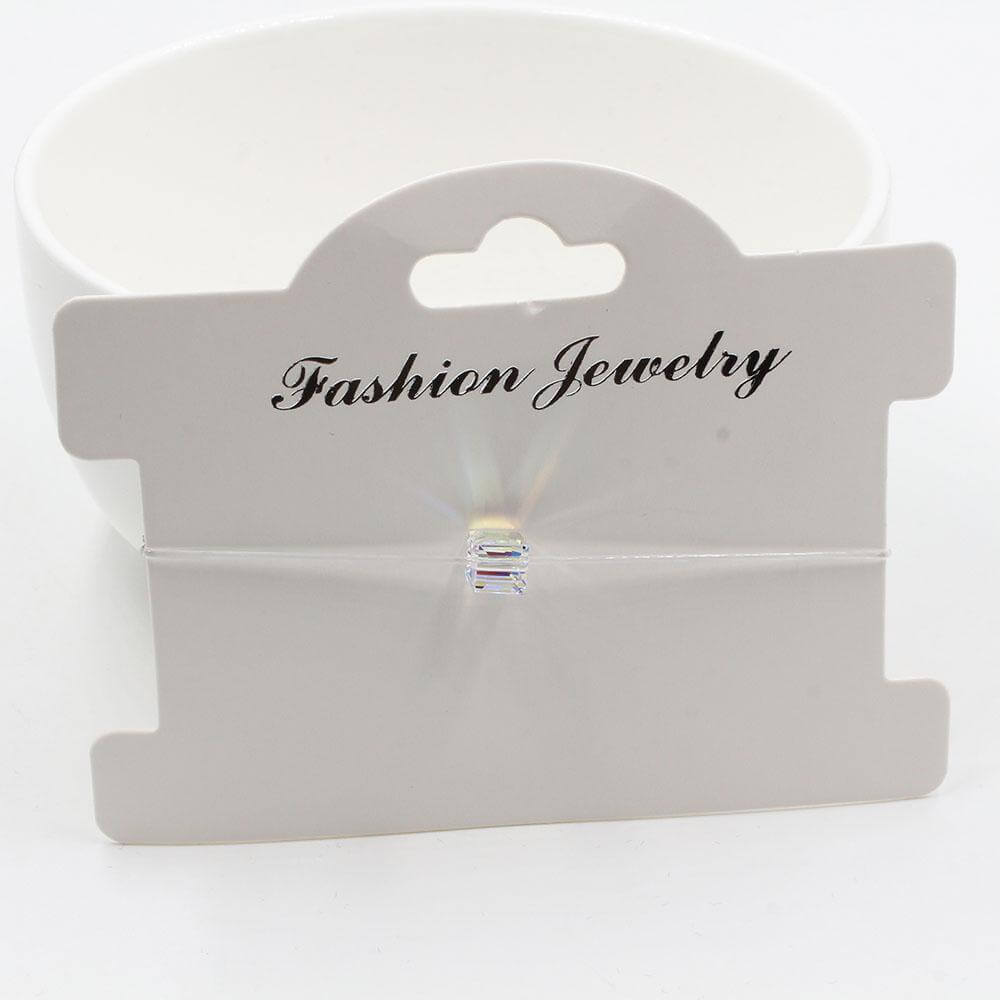 اسواره شفاف كيوبك سوارفسكي اسواره متوفر 1 لون