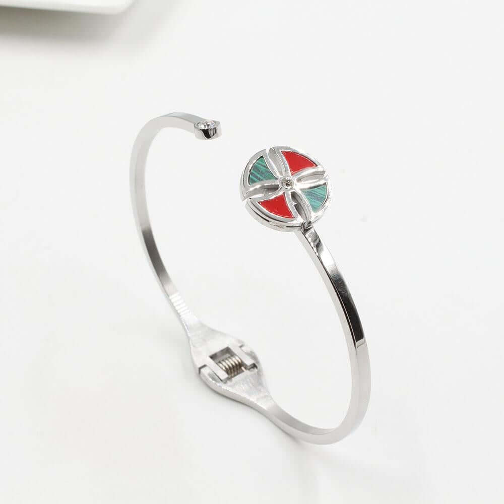 اسواره بانقل بولقري مدور اسواره متوفر 3 لون فضي