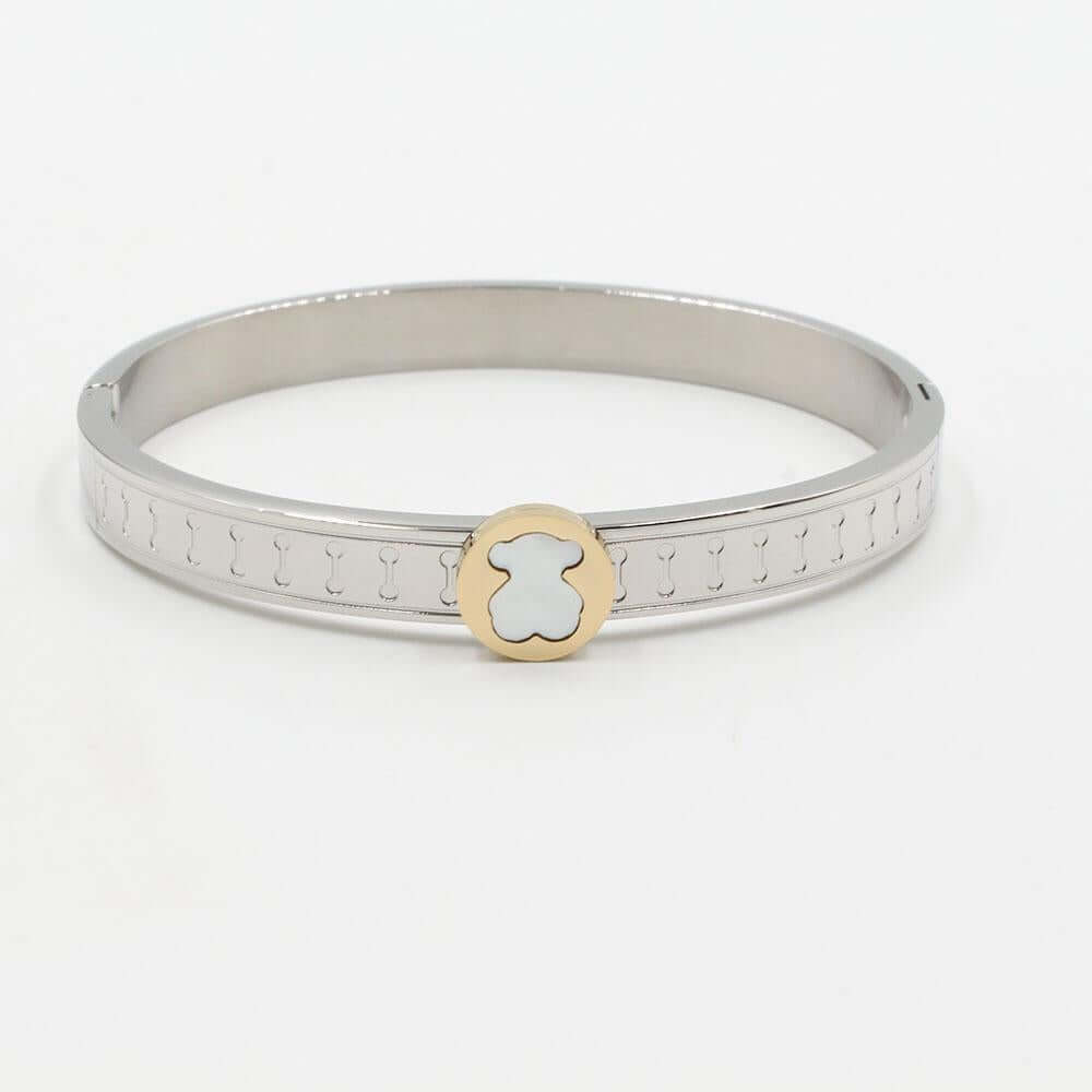 اسواره توس ستنلس ستيل اسواره دبدوب فضي