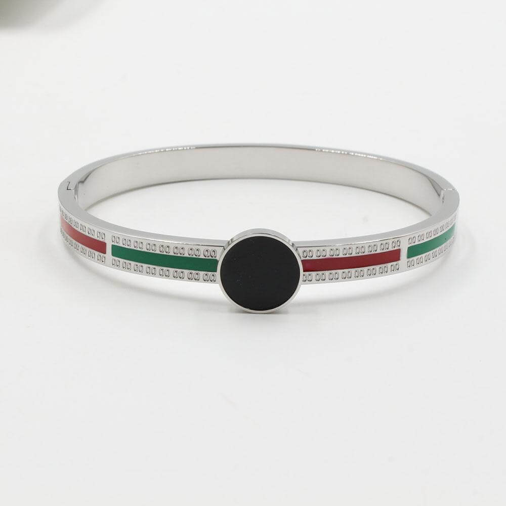 اسواره بولقري ملونه بانقل اسواره متوفر 2 لون فضي