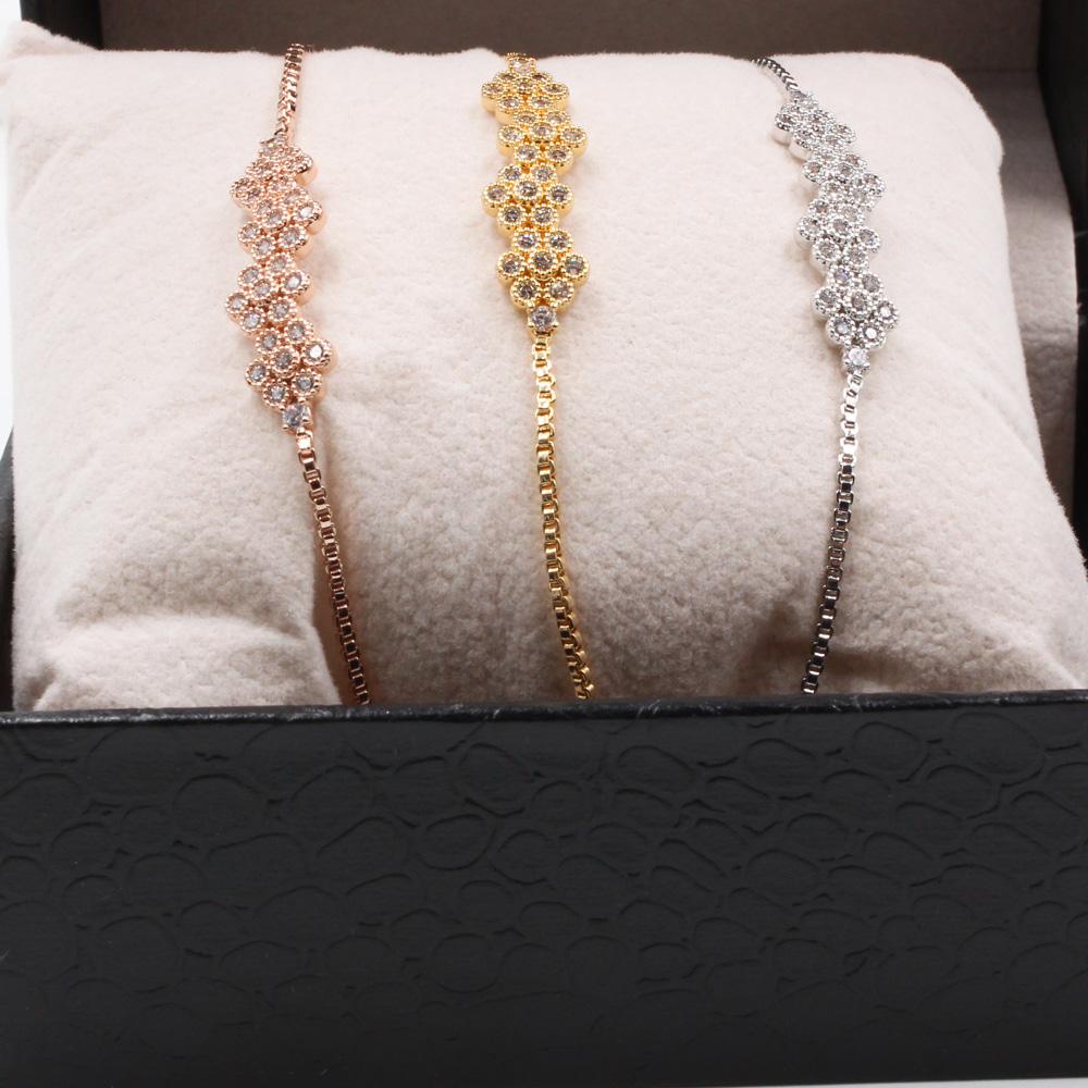 طقم اساور سحاب فلاور 3 قطع اسواره متوفر 1 لون