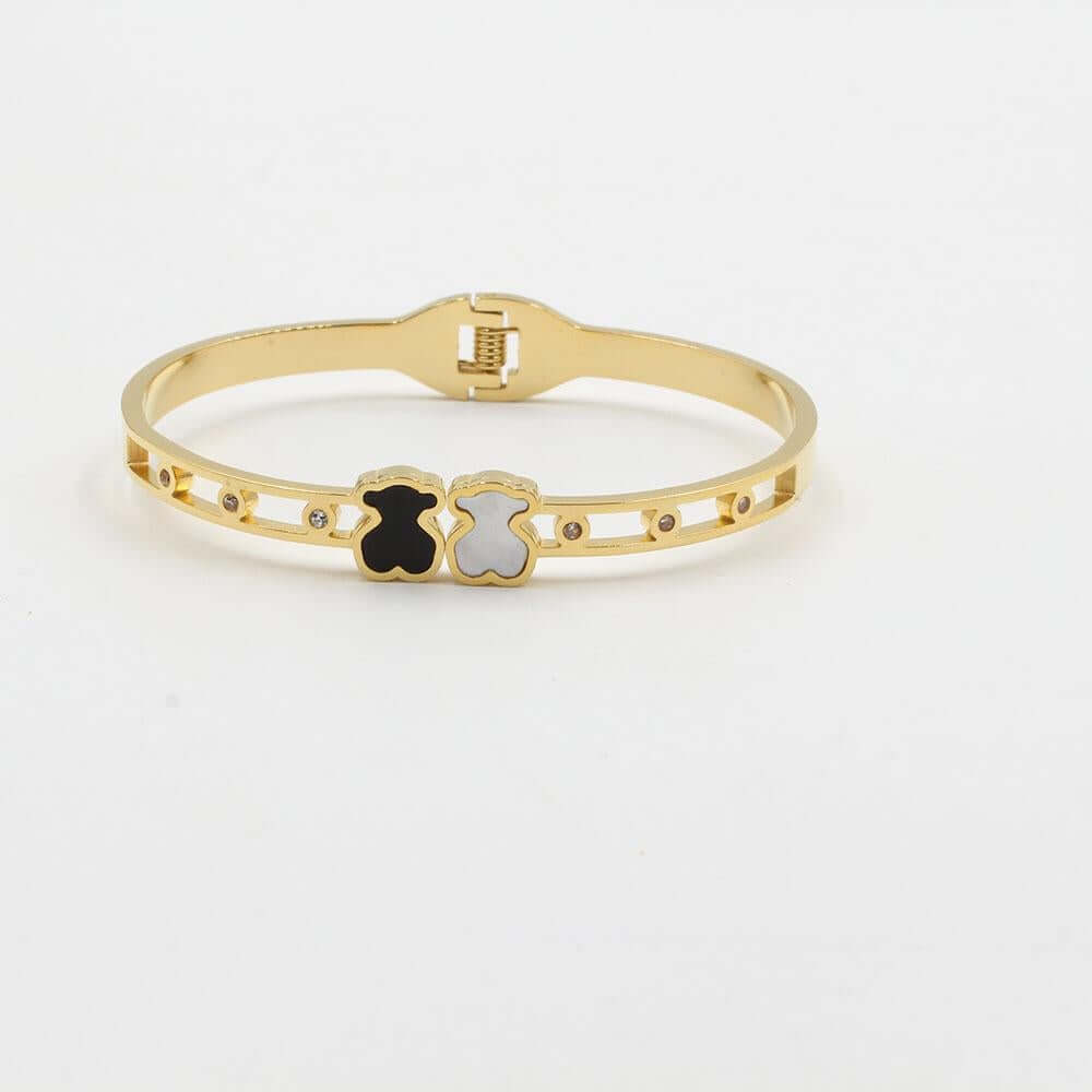 اسواره توس ستنلس ستيل وايت اند بلاك اسواره دبدوب ذهبي