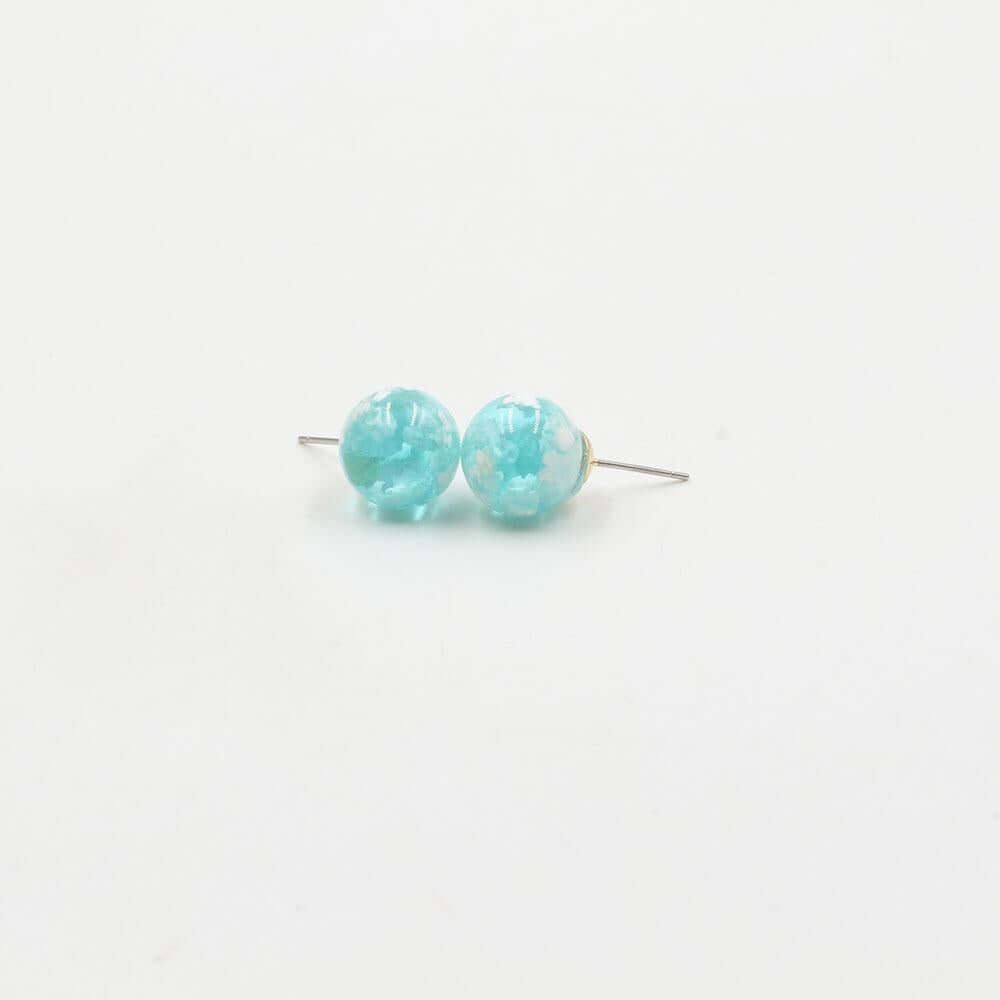 حلق السحاب الغيوم الازرق سلسال متوفر 2 لون