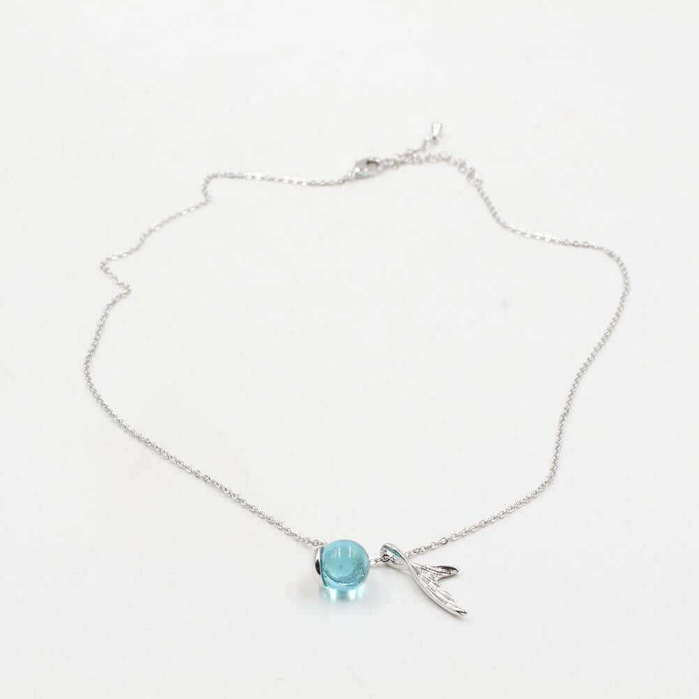 سلسال حورية البحر سلسال متوفر 2 لون فضي