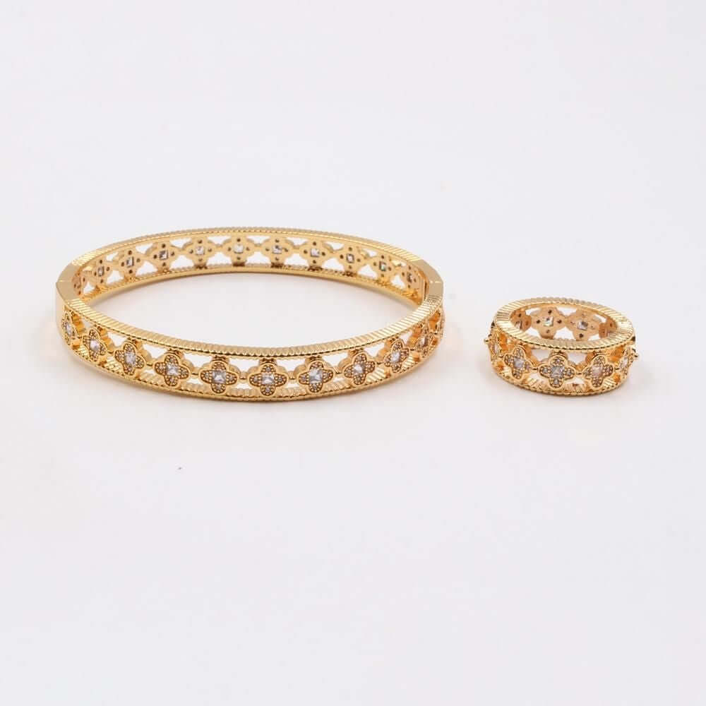 اسوارة وخاتم فان كليف بانقل مقاس XL اسواره van cleef