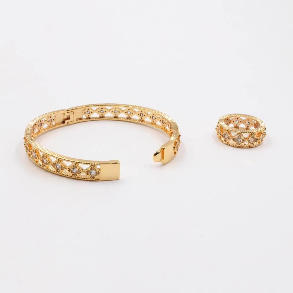 اسوارة وخاتم فان كليف بانقل مقاس XL اسواره van cleef