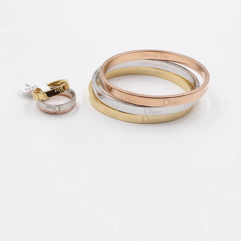 اساور ديور وخواتم SIZE6 اسواره dior