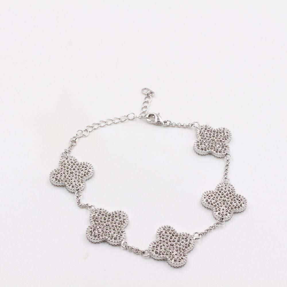 اسواره فان كليف زركون 5 وردات كبيرة اسواره van cleef