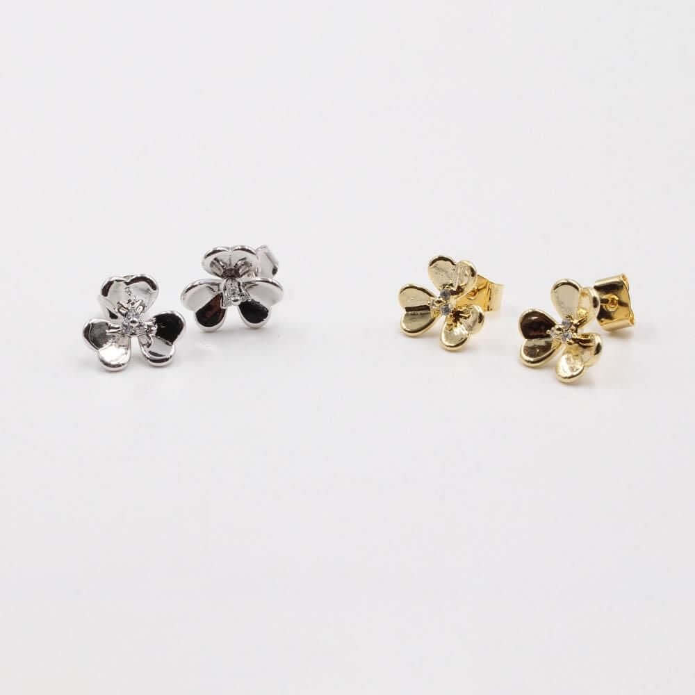 حلق فان كليف وردة صغير حلق van cleef