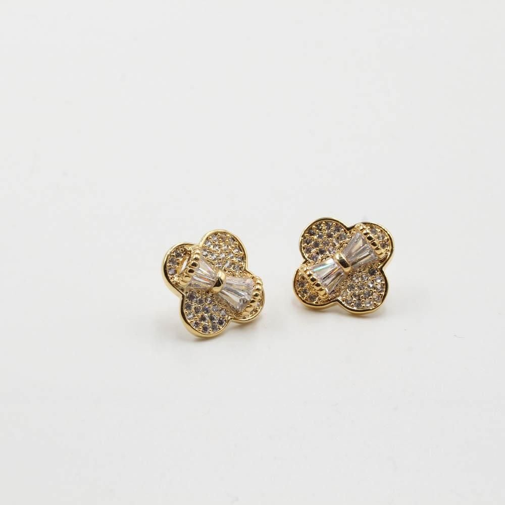 حلق فان كليف زركون فيونكه حلق van cleef