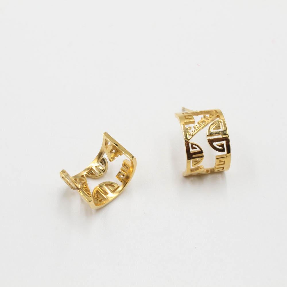 حلق كارتير ستنلس ستيل كيرف حلق CARTIER