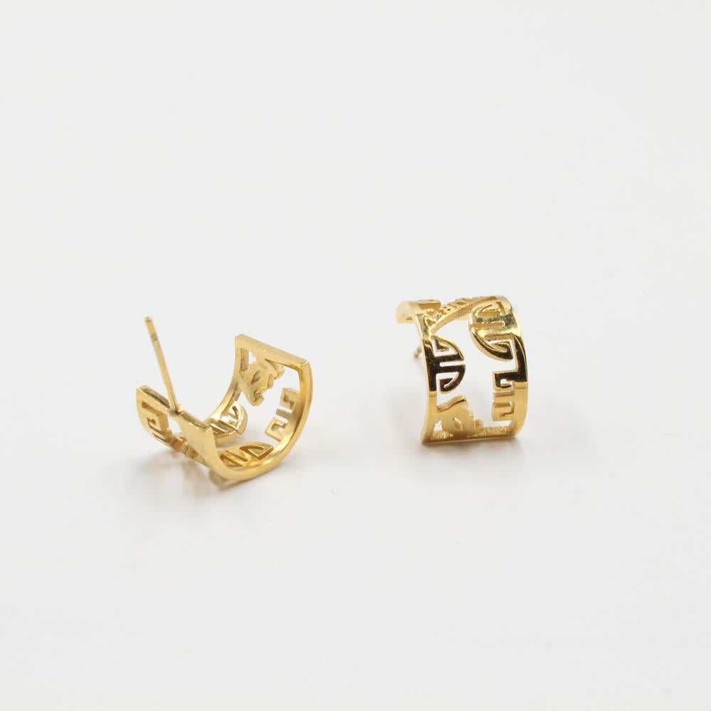 حلق كارتير ستنلس ستيل كيرف حلق CARTIER