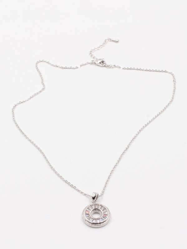 سلسال مدور كيوبك زركون سلسال متوفر 2 لون