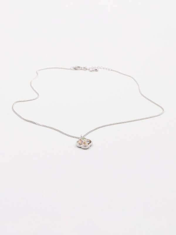 سلسال فان كليف شيل صغير سلسال van cleef بني فضي