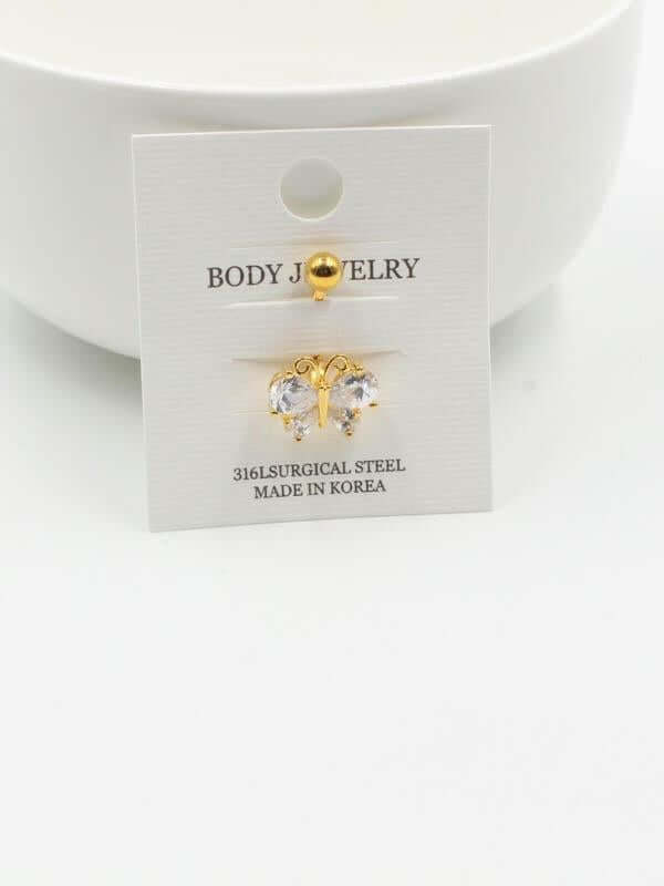 بيرسنق فراشة للسرة بيرسنق متوفر 2 لون