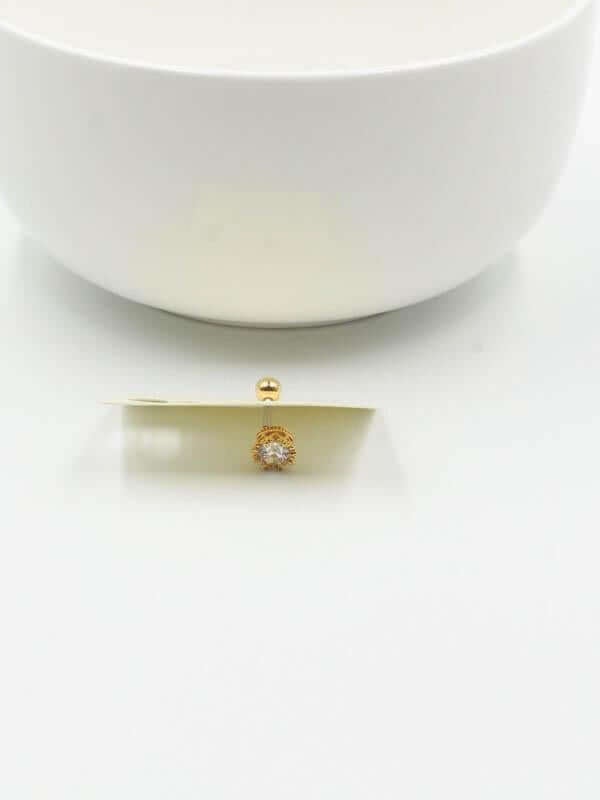 بيرسنق فص زركون للشفايف بيرسنق متوفر 2 لون