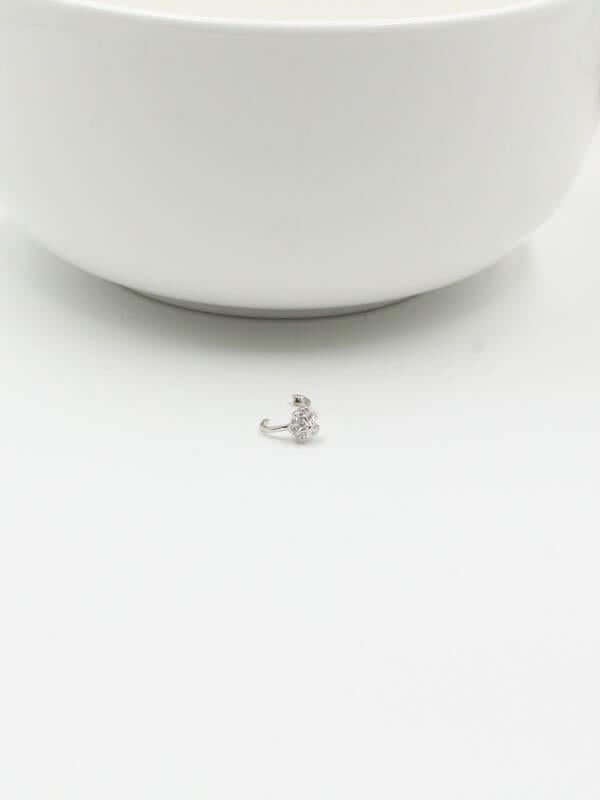 بيرسنق حلق فرده واحده نجمة بيرسنق متوفر 2 لون