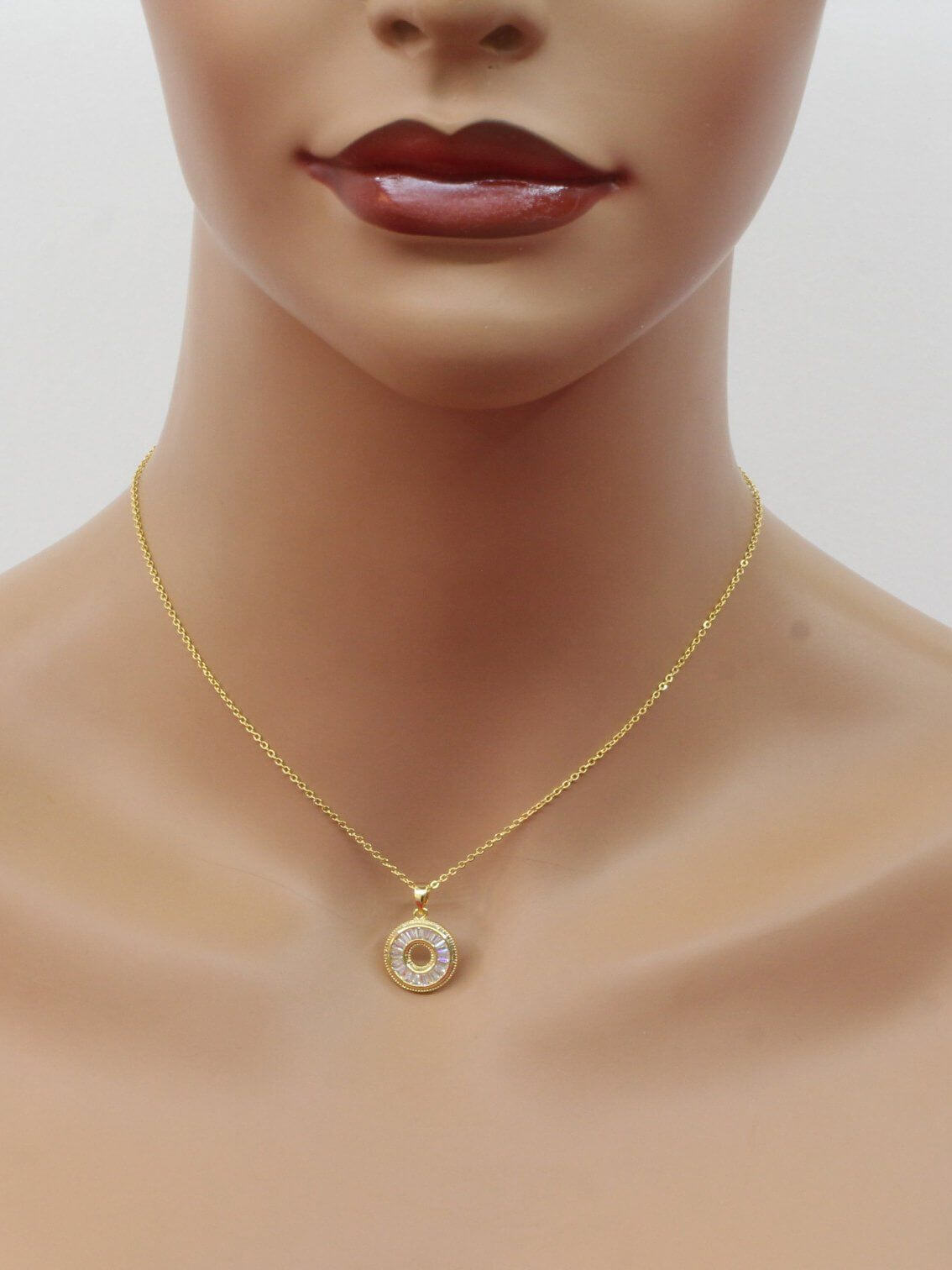 سلسال مدور كيوبك زركون سلسال متوفر 2 لون