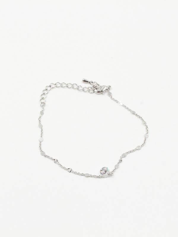 اسوارة بفص ناعمة اسواره متوفر 2 لون فضي