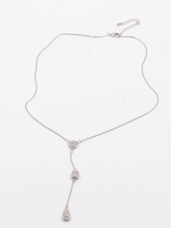 سلسال مكس بندنت سلسال متوفر 2 لون فضي