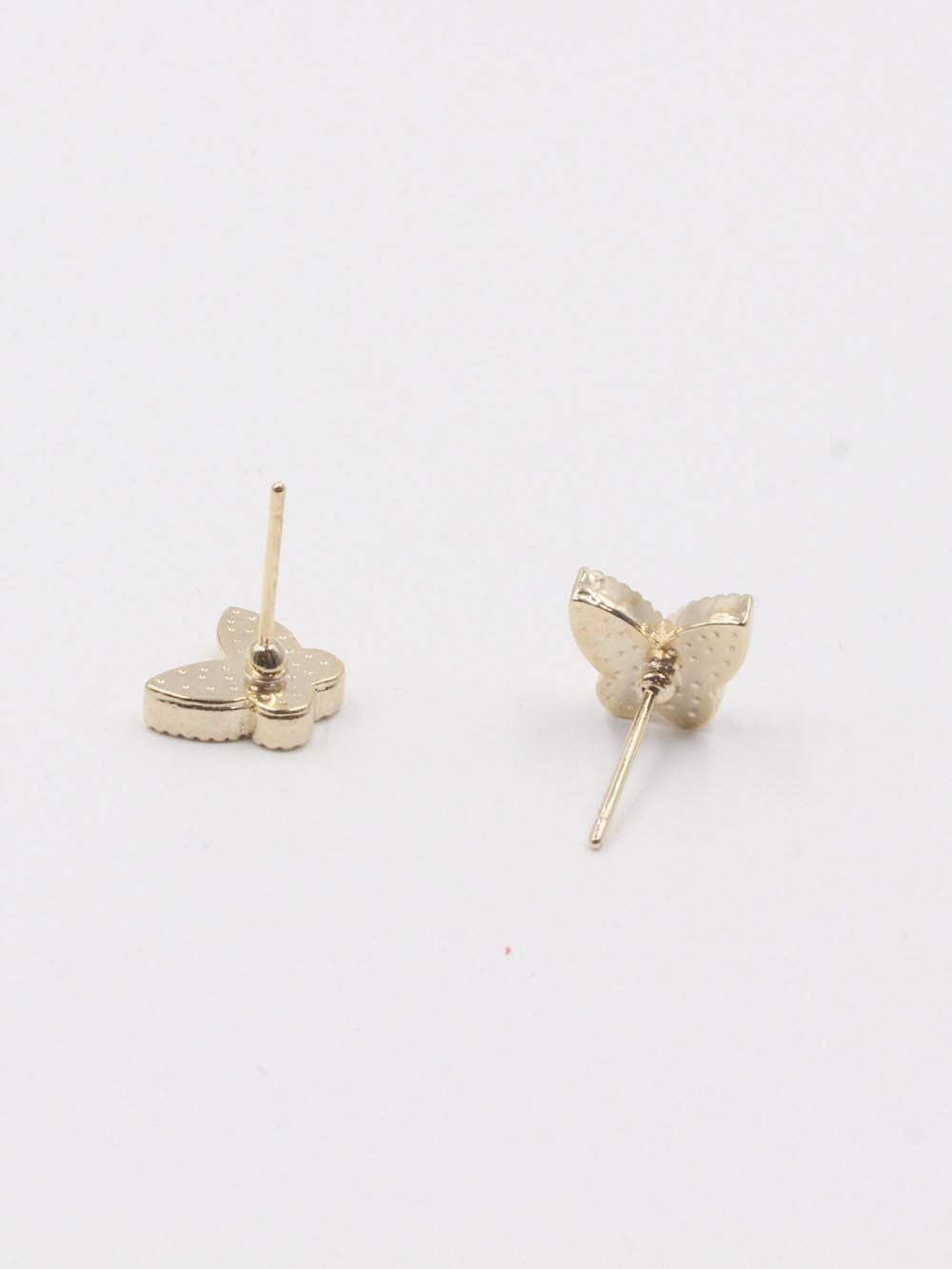 حلق فان كليف فراشة صغير حلق van cleef