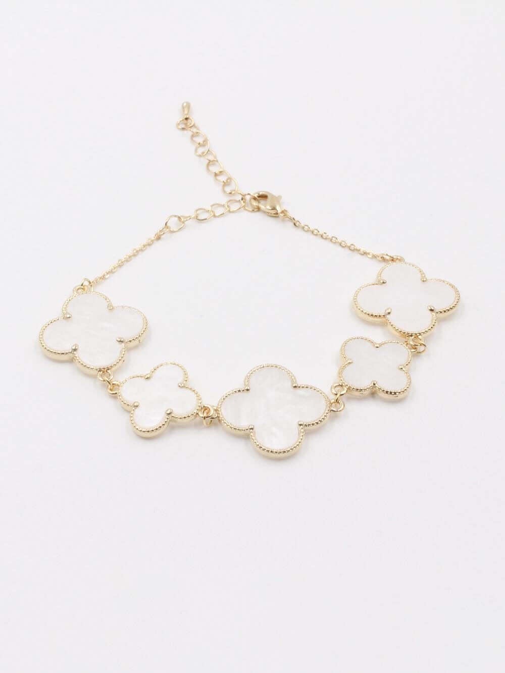 اسوارة فان كليف ورود كبيره اسواره van cleef ابيض