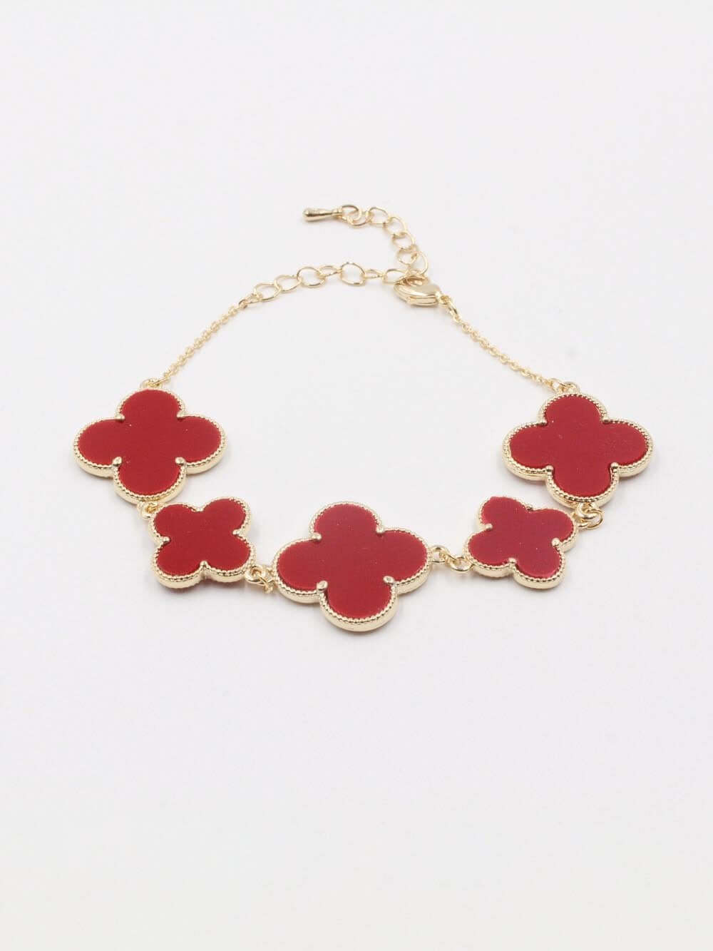 اسوارة فان كليف ورود كبيره اسواره van cleef احمر