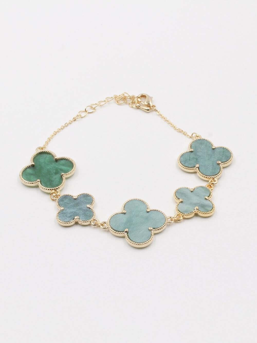 اسوارة فان كليف ورود كبيره اسواره van cleef اخضر