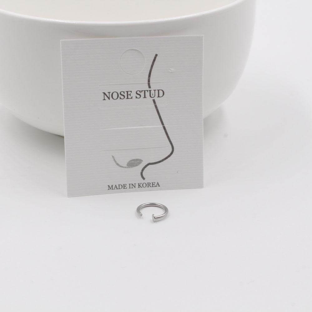 زمام كوري مدور زمام متوفر 2 لون فضي