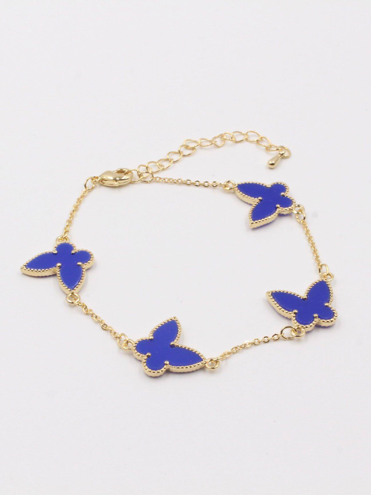 اسواره فان كليف فراشات اسواره van cleef ازرق