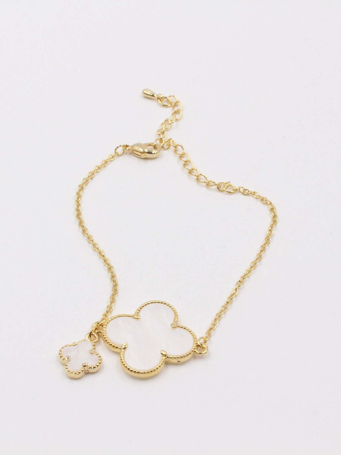 اسواره فان كليف فلاور اند بيبي اسواره van cleef ابيض