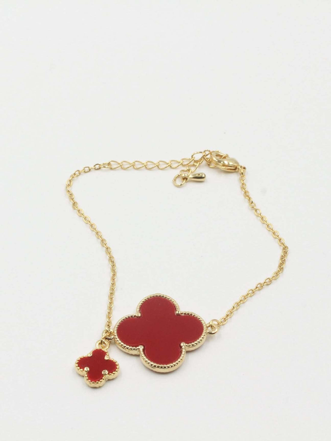 اسواره فان كليف فلاور اند بيبي اسواره van cleef احمر