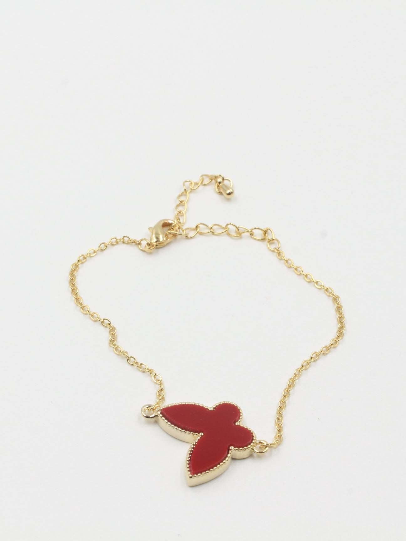 اسواره فان كليف فراشة اسواره van cleef احمر